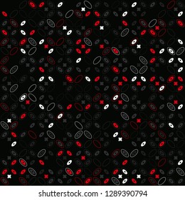 Seamless geometric pattern design illustration