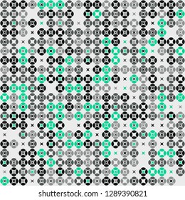 Seamless geometric pattern design illustration