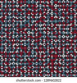 Seamless geometric pattern design illustration