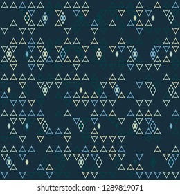 Seamless geometric pattern design illustration