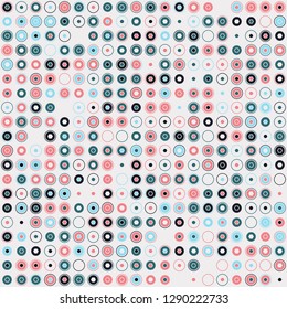 Seamless geometric pattern design illustration