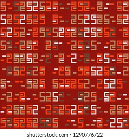 Seamless geometric pattern design illustration
