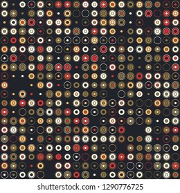 Seamless geometric pattern design illustration