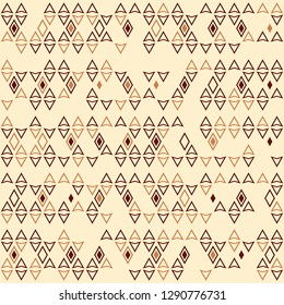 Seamless geometric pattern design illustration