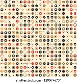Seamless geometric pattern design illustration