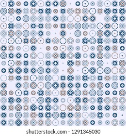Seamless geometric pattern design illustration