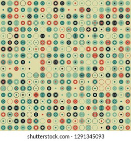 Seamless geometric pattern design illustration