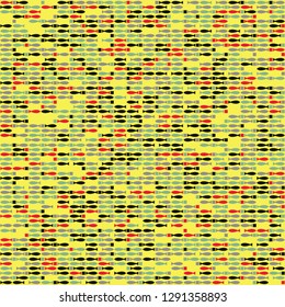 Seamless geometric pattern design illustration