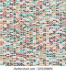 Seamless geometric pattern design illustration