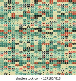 Seamless geometric pattern design illustration