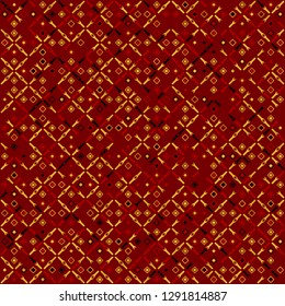 Seamless geometric pattern design illustration
