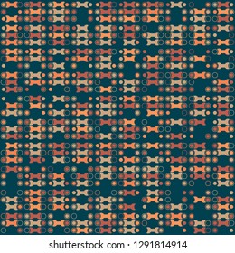 Seamless geometric pattern design illustration