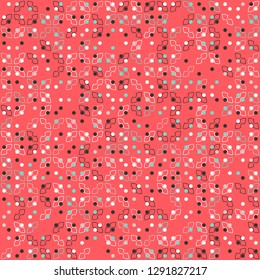 Seamless geometric pattern design illustration