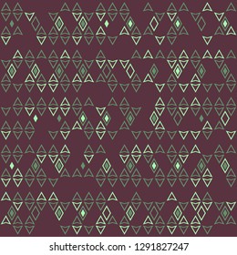Seamless geometric pattern design illustration