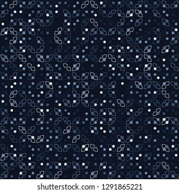 Seamless geometric pattern design illustration