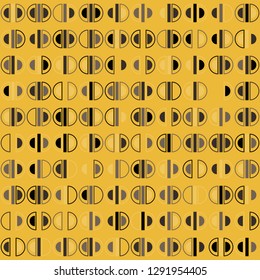 Seamless geometric pattern design illustration
