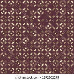 Seamless geometric pattern design illustration