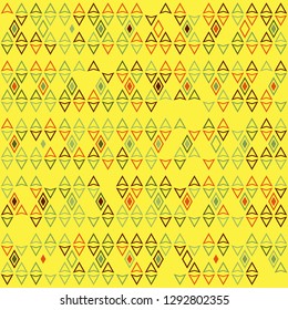 Seamless geometric pattern design illustration