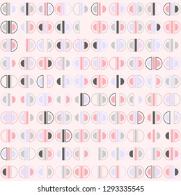 Seamless geometric pattern design illustration