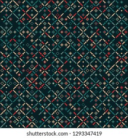 Seamless geometric pattern design illustration