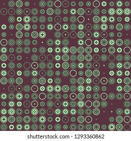 Seamless geometric pattern design illustration