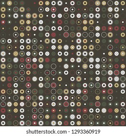 Seamless geometric pattern design illustration