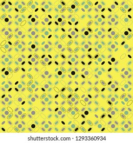 Seamless geometric pattern design illustration