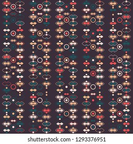 Seamless geometric pattern design illustration