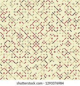 Seamless geometric pattern design illustration