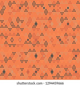 Seamless geometric pattern design illustration