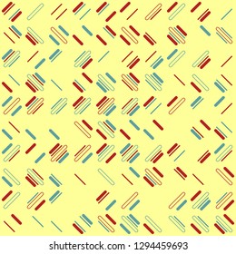 Seamless geometric pattern design illustration