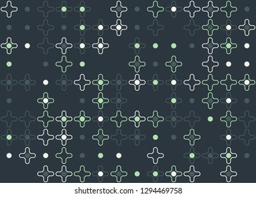 Seamless geometric pattern design illustration