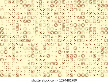 Seamless geometric pattern design illustration