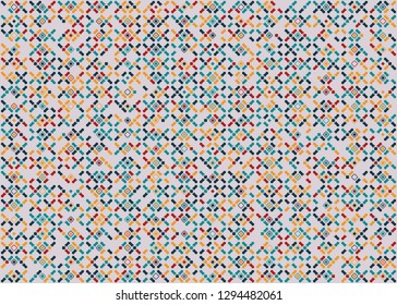 Seamless geometric pattern design illustration