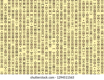 Seamless geometric pattern design illustration