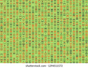 Seamless geometric pattern design illustration