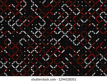 Seamless geometric pattern design illustration