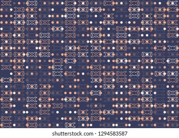 Seamless geometric pattern design illustration