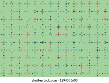Seamless geometric pattern design illustration