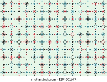 Seamless geometric pattern design illustration