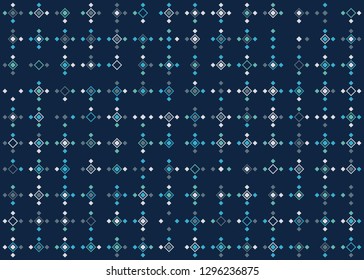 Seamless geometric pattern design illustration
