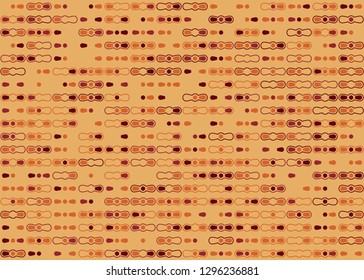 Seamless geometric pattern design illustration
