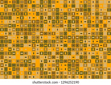 Seamless geometric pattern design illustration