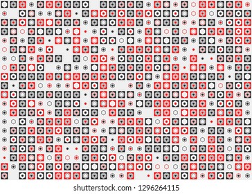 Seamless geometric pattern design illustration