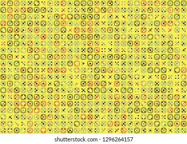 Seamless geometric pattern design illustration