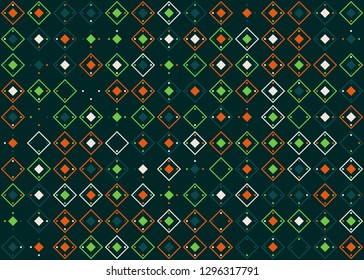 Seamless geometric pattern design illustration