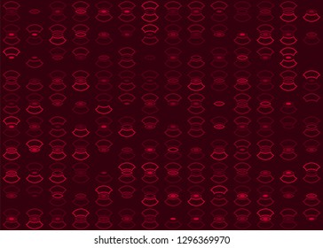 Seamless geometric pattern design illustration