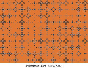 Seamless geometric pattern design illustration