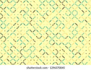 Seamless geometric pattern design illustration