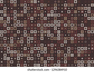 Seamless geometric pattern design illustration